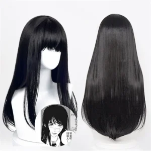 Cartoon Character Cosplay Hair Extensions Synthetic Wigs Natural